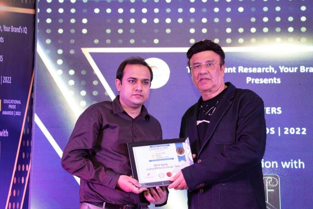 SEOSpidy awarded as leading SEO service provider 2022